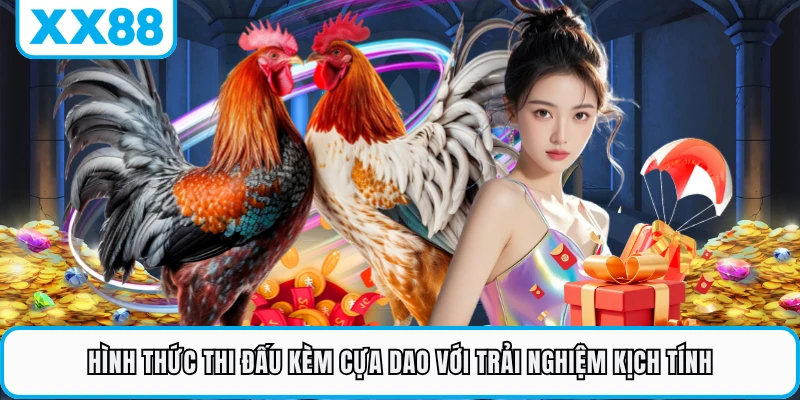 Hình thức thi đấu kèm cựa dao với trải nghiệm kịch tính